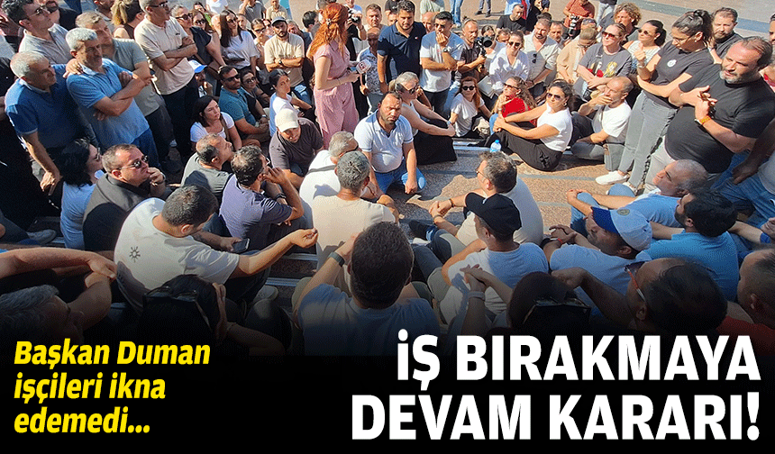 Buca'da maaş isyanı ikinci gününde!
