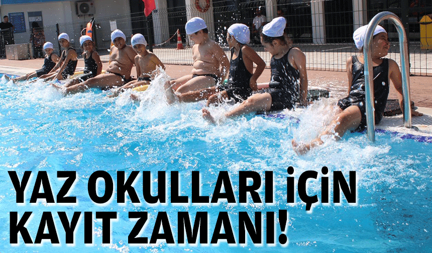 Büyükşehir'in yaz okulları için kayıt zamanı!