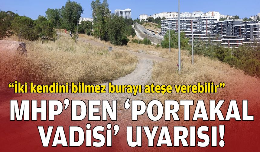 MHP’den Portakal Vadisi uyarısı: İki kendini bilmez burayı ateşe verebilir!