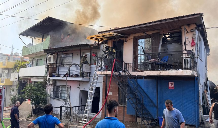İzmir'in kalbinde yangın!