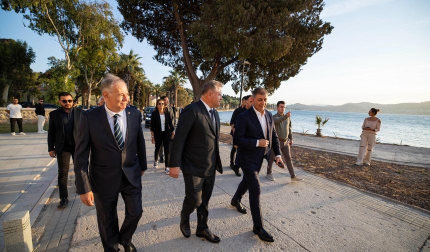 Başkan Tugay: Urla Bağ Yolu’nu dünyadaki herkes tanımalı!