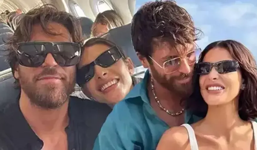 Aşk tam gaz: Can Yaman ve sevgilisi DJ Sara Bluma'dan romantik kareler!