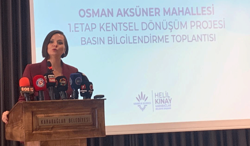 ‘Karabağlar Modeli’ yola çıktı... Başkan Kınay'dan 'birlikte' dönüşüm çağrısı!