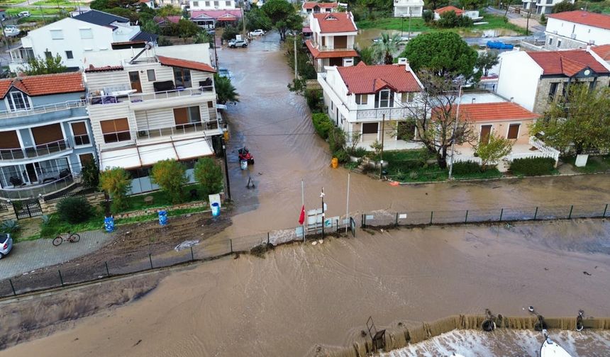 Üç ilçede sel kabusu!