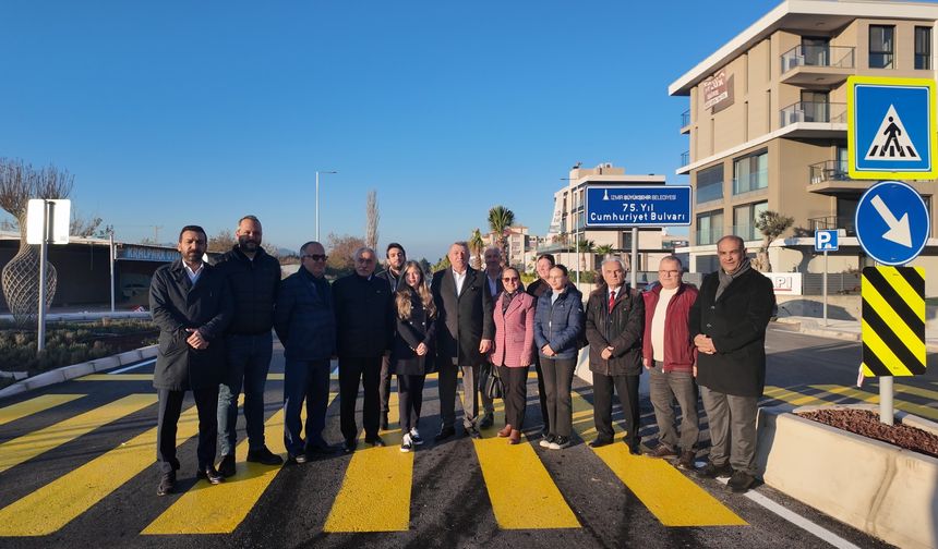 Başkan Günay’dan Cemil Tugay'a Teşekkür