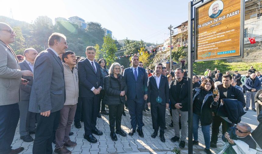 Dr. Ergün Demir’in adı İzmir’de yaşayacak