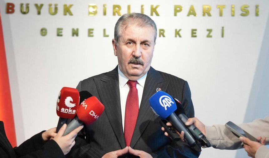 BBP lideri Destici, "Asgari ücretlinin alacağı var" dedi, yüzde 50 zam talep etti