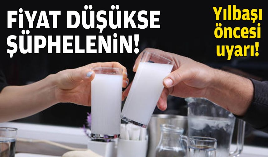 Yılbaşı öncesi uyarı: Fiyat düşükse şüphelenin!