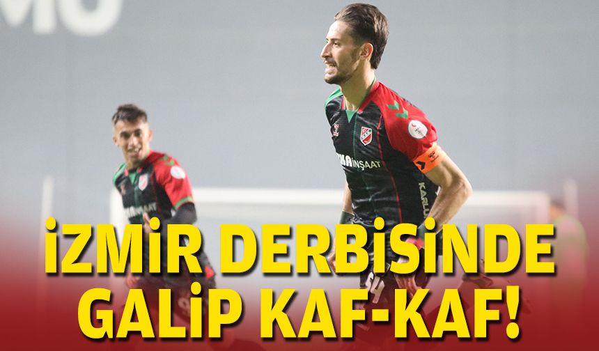 İzmir derbisinde galip Kaf-Kaf!