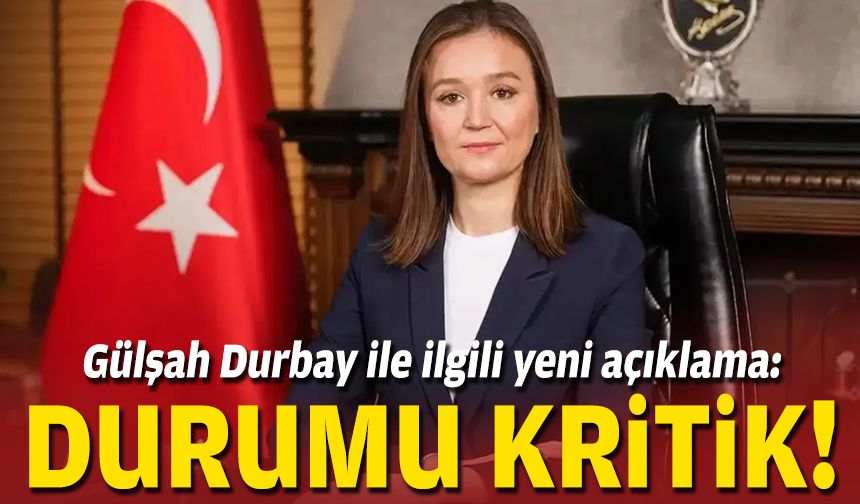 Başkan Durbay hakkında yeni açıklama: Sağlık durumu kritik!