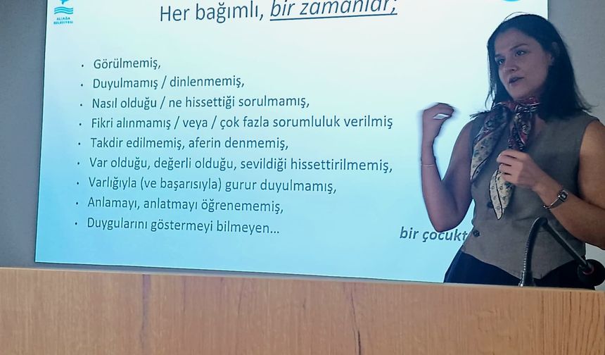 Aliağa'dan ailelere ergenlik iletişimi semineri