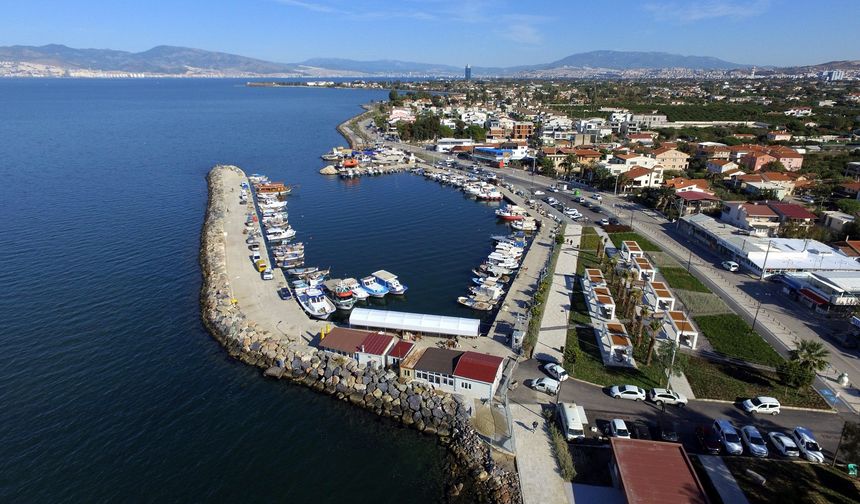 Narlıdere Balıkçı Barınağı'nda revize!