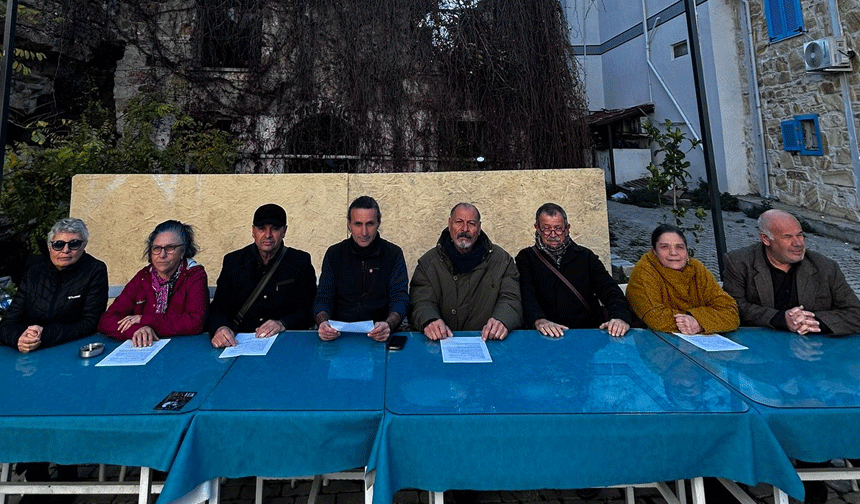 Foça Belediyesi'nin taşınmaz satışına tepki!