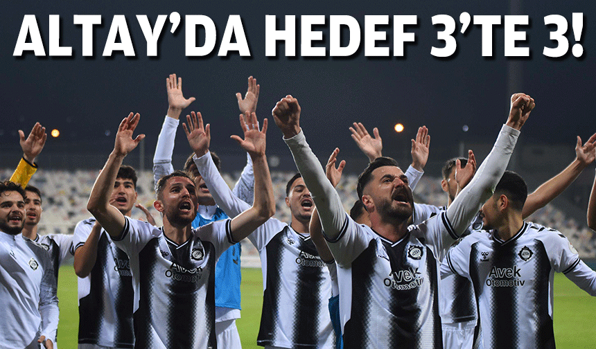 Altay evinde 3'te 3 peşinde