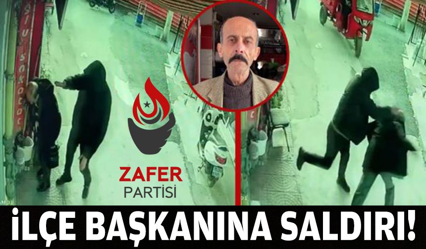 İzmir’de Zafer Partisi ilçe başkanına saldırı!