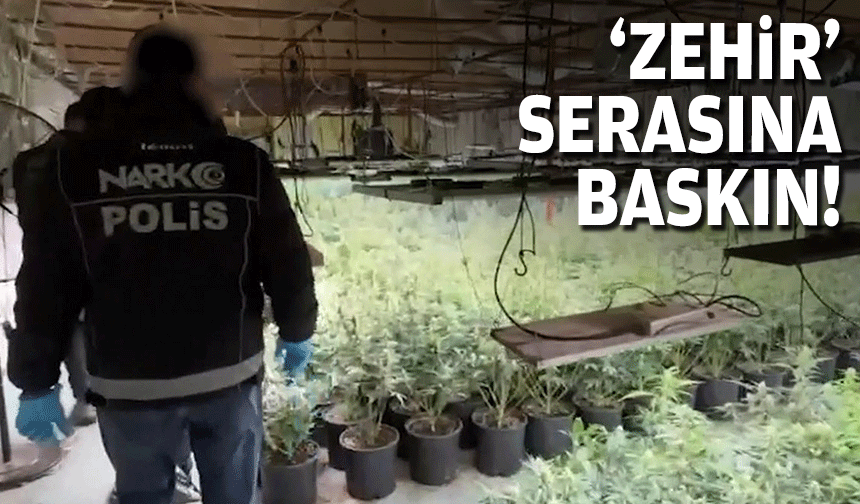 'Zehir' serasına baskın!