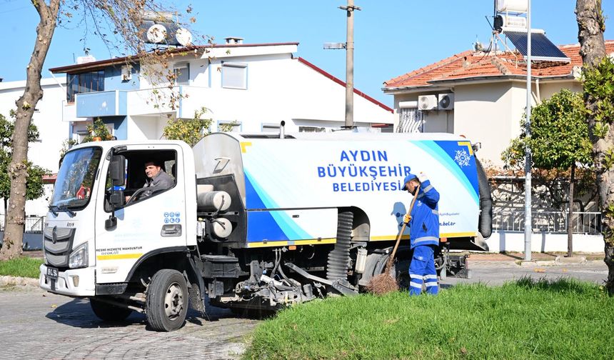 Aydın Büyükşehir'den Kuşadası'na pırıl pırıl dokunuş!