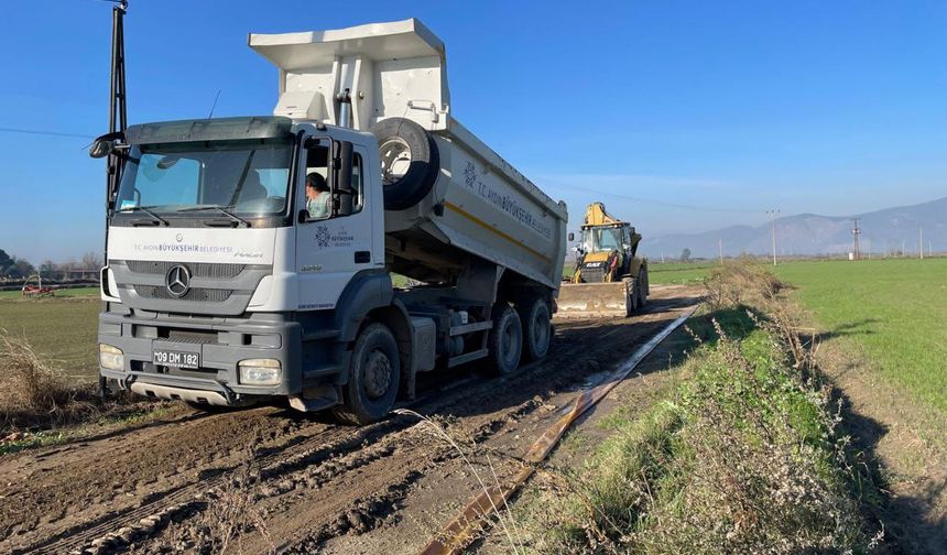 Aydın Büyükşehir 17 ilçede çalışmalarını sürdürüyor!