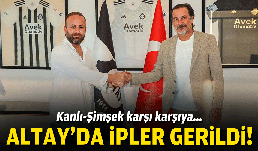 Altay'da ipler gerildi... Kanlı-Şimşek'ten karşılıklı açıklamalar!