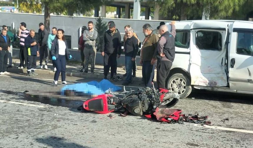 Motosikletlinin kahreden sonu!