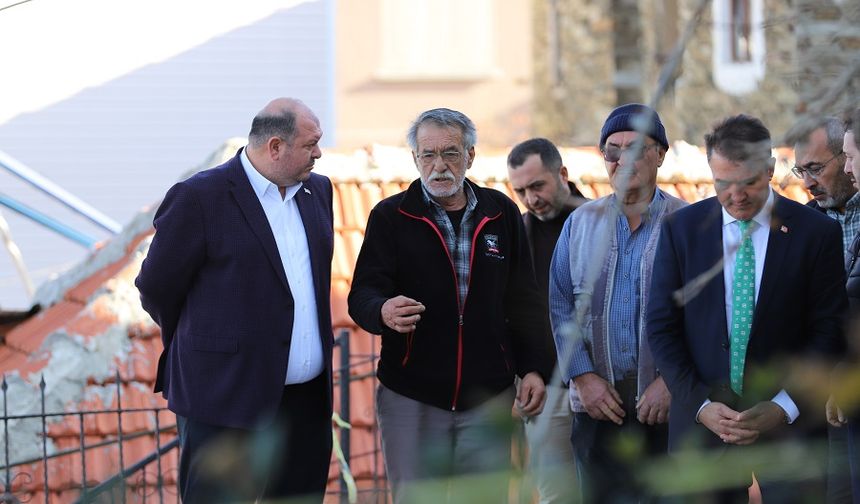 Başkan Çiçek’ten Efemçukuru’nda İnceleme