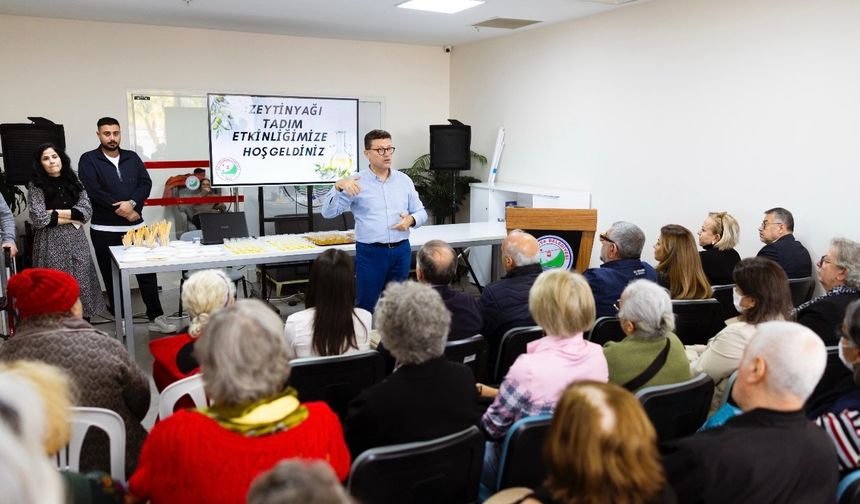 Balçova’da zeytinyağı tadım etkinliği düzenlendi