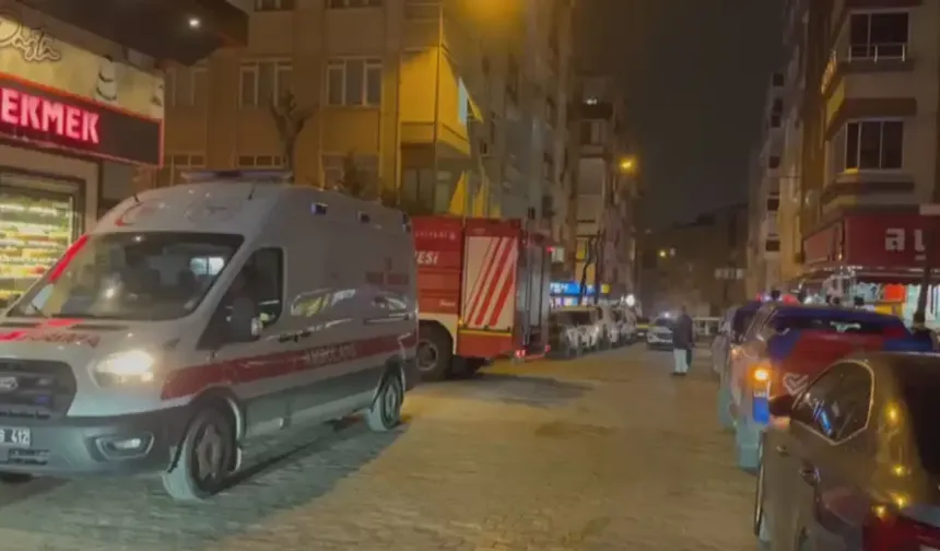 İstanbul'da 6 katlı binada patlama: 2 yaralı!