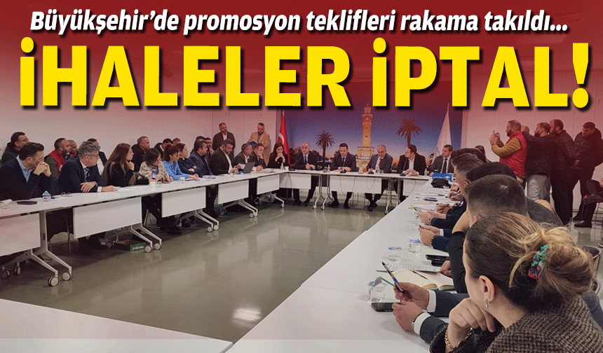 Büyükşehir’de promosyon ihalesi… Kim/ne kadar teklif verdi?