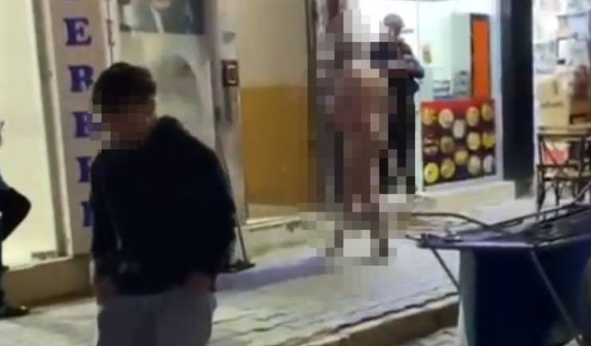 Sokakta çıplak dolaşan Rus, gözaltına alındı