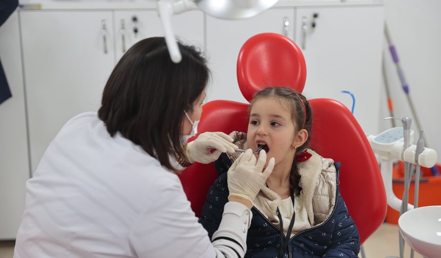 Konak'ın miniklerinin yüzü sağlıkla gülüyor