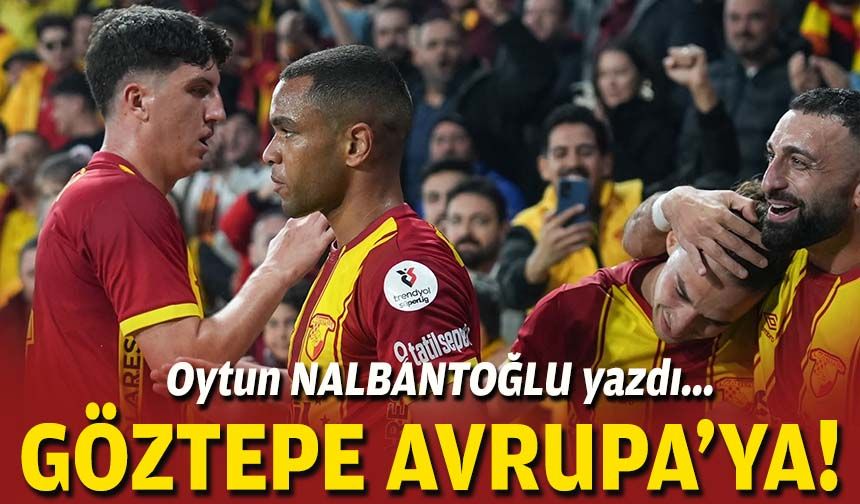 Göztepe, Avrupa'ya!