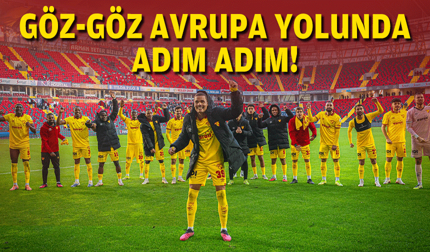 Göztepe Avrupa yolunda adım adım!