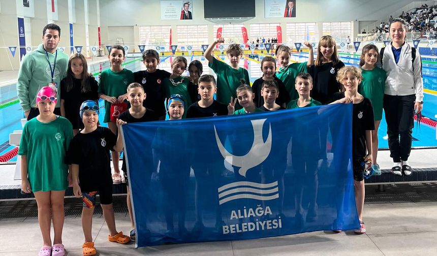 AGM Spor Kulübü yüzme şenliklerinde parladı