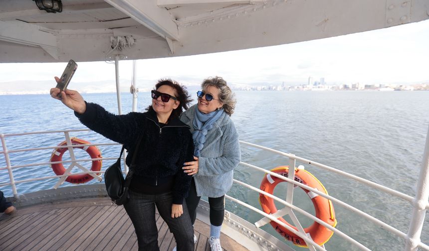 Bergama vapuru Konaklı kadınları konuk etti