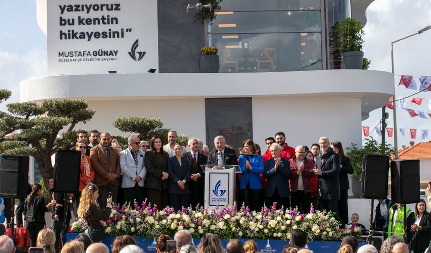 Güzelbahçe Belediyesi’nden çifte açılış