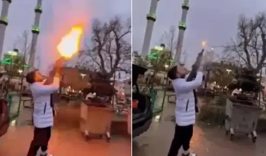 Pompalı tüfekle dehşet saçtı: Sosyal medyada paylaşınca tutuklandı