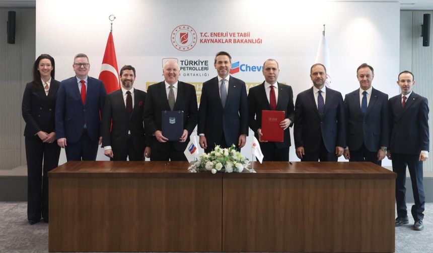 TPAO ile Chevron'dan kritik anlaşma