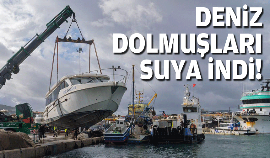 Deniz dolmuşları için geri sayım!