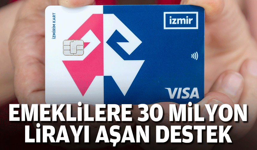 Büyükşehir'den emeklilere 30 milyon lirayı aşan destek!