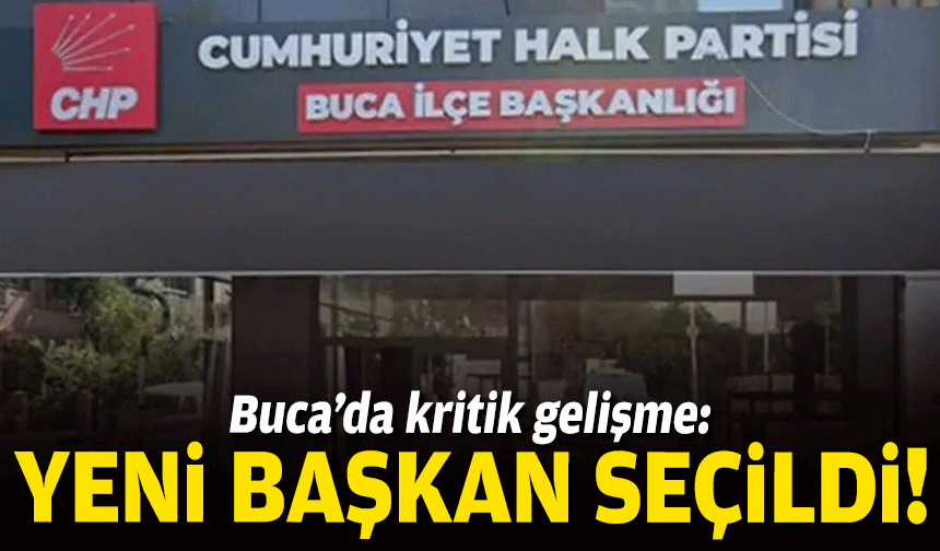 Buca’da kritik karar: O isim atanıyor!
