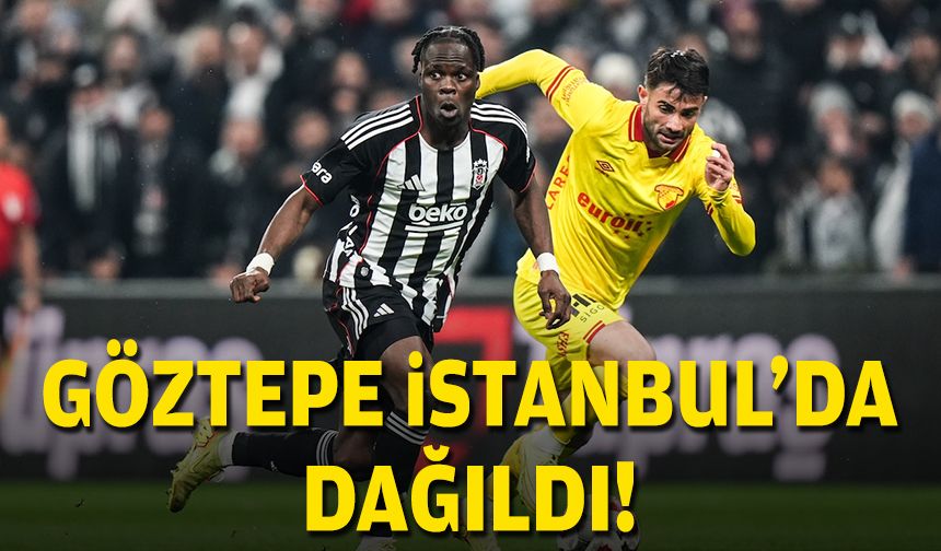 Göztepe, İstanbul'da dağıldı!