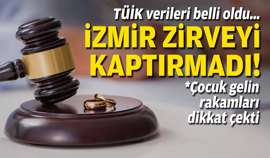 TÜİK verileri belli oldu… İzmir boşanmada birinci!