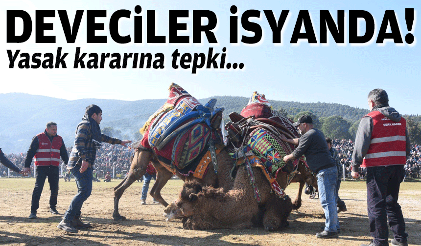 Yasak kararına tepki... Deveciler isyanda!
