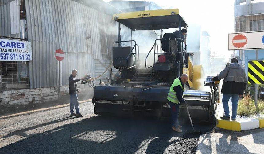 Çiğli’de yollar yenileniyor