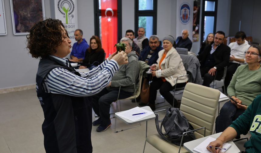 Selçuk’ta tarım eğitimleri sürüyor: Salep yetiştiriciliğine yoğun ilgi