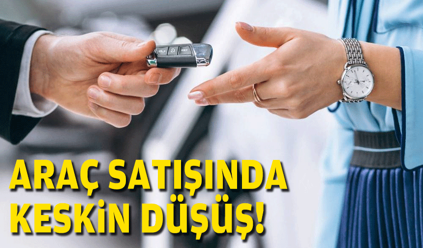 İzmir'de araç satışında keskin düşüş!