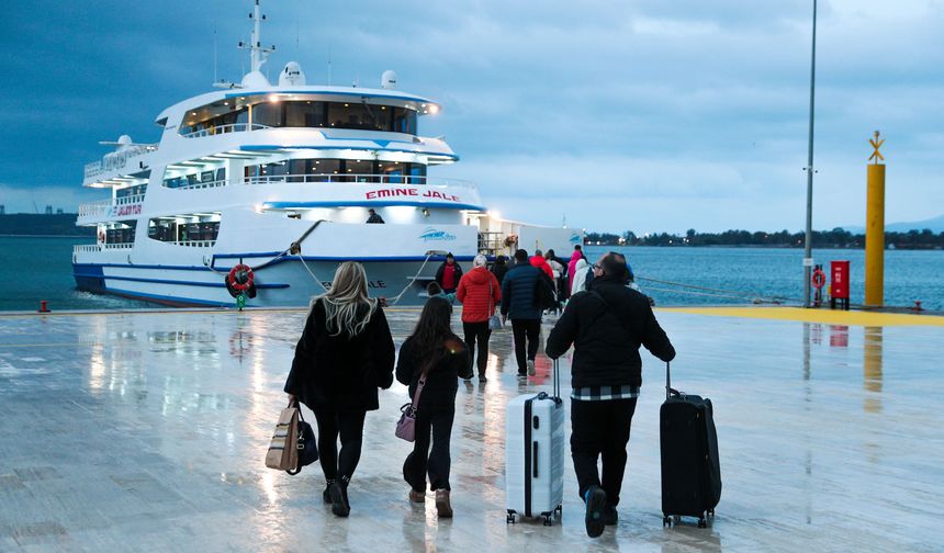 Aliağa’dan Midilli’ye ilk sefer!