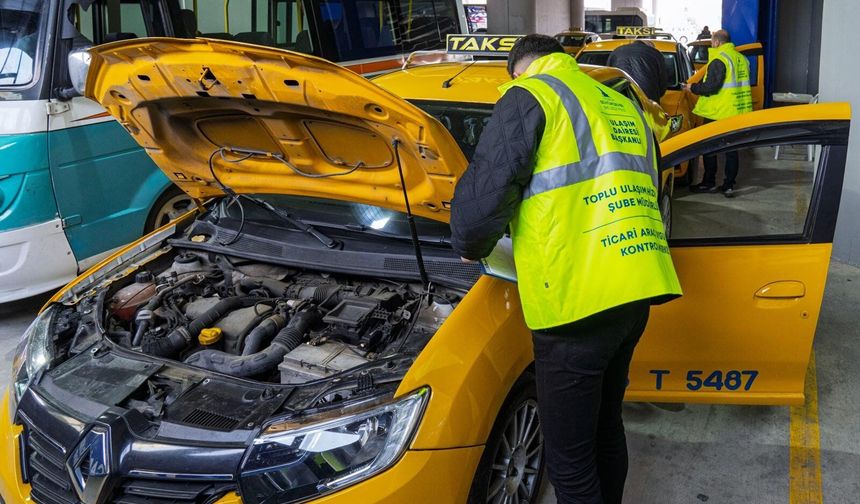 İzmir’de taksi ve minibüslere sıkı denetim