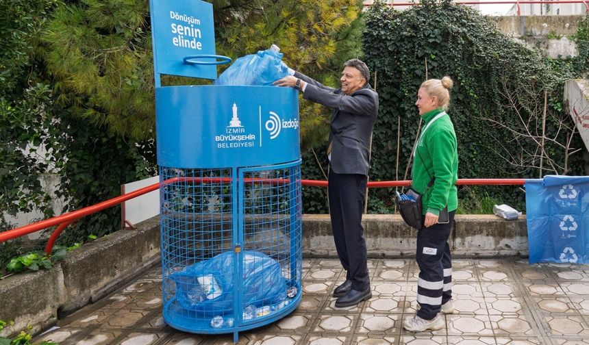 İzmir’de geri dönüşüm atağı!