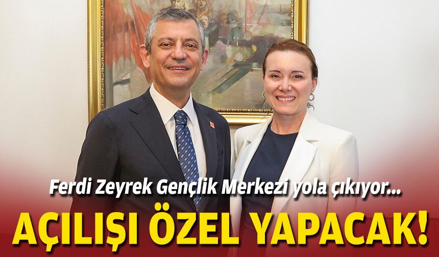 Ferdi Zeyrek Gençlik Merkezi yola çıkıyor... Açılışı Özel yapacak!